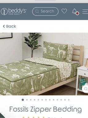 Beddy’s Nod and Wink Toddler zipper bedding set